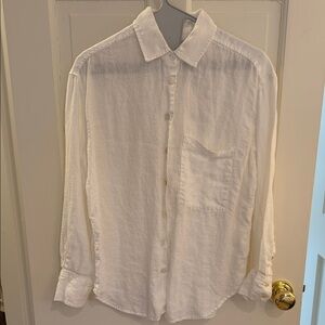 Women’s AYR Linen Button Down XS
